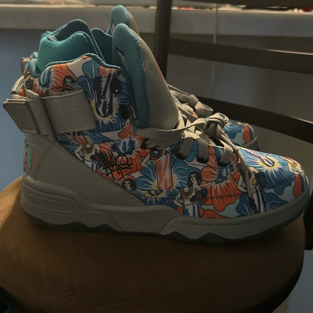 Men’s Ewing 33 hi ace ventura shoes size 8